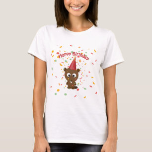Camiseta Feliz Cumpleaños Beaver
