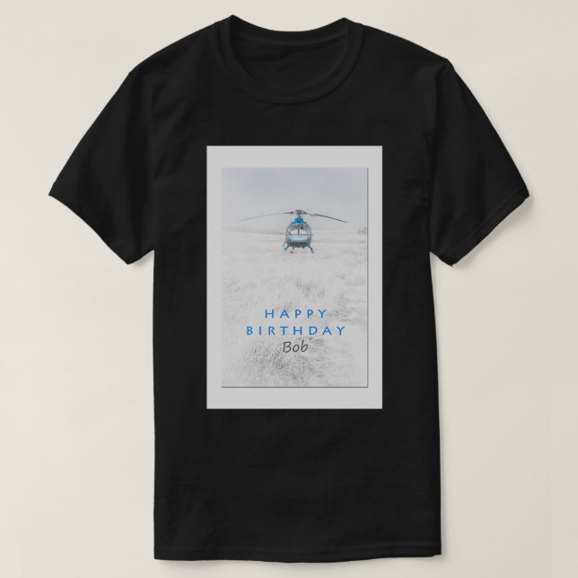 Camiseta Feliz cumpleaños Bob (Diseño del anverso)