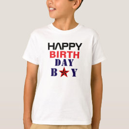 Camiseta Feliz cumpleaños BoY