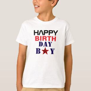 Camiseta Feliz cumpleaños BoY
