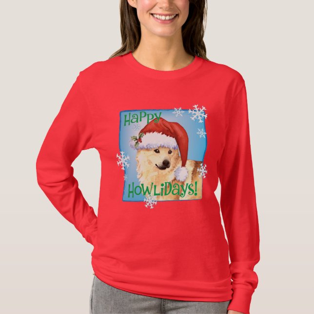 Camiseta Feliz cumpleaños Buhund noruego (Anverso)