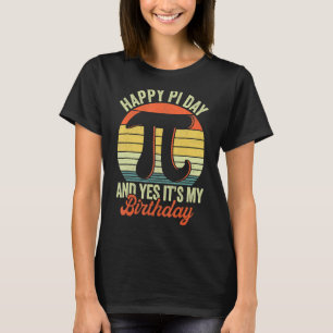 Camiseta Feliz cumpleaños, Chica de matemáticas, Geek Pi Da