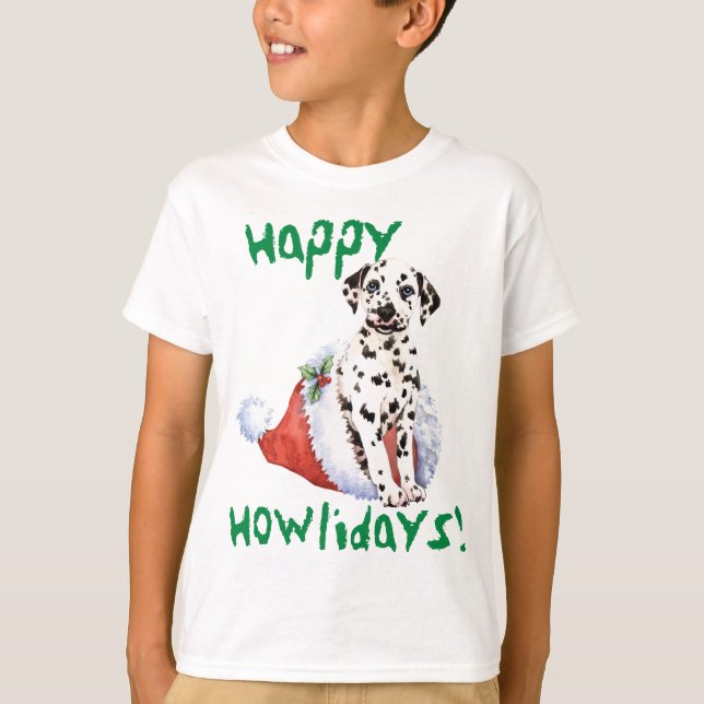 Camiseta Feliz cumpleaños, Dalmatian T-Shirt (Anverso)