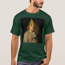Camiseta Feliz cumpleaños de Ben Franklin
