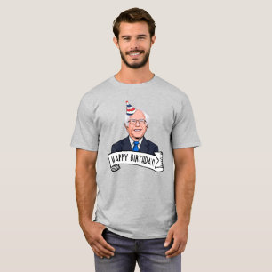 Camiseta Feliz Cumpleaños de Bernie Sanders