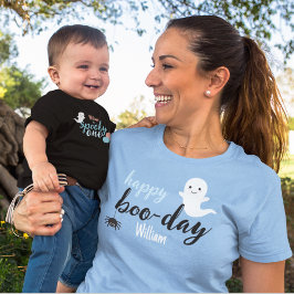 Camiseta Feliz cumpleaños de Halloween de Boo Day