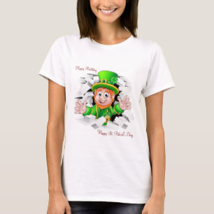 Camiseta Feliz cumpleaños, Día de San Patricio