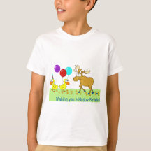 Feliz cumpleaños Duck Duck Moose T-Shirt