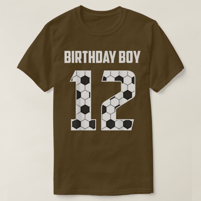 Camiseta Feliz cumpleaños duodécimo niños de 12 años de reg