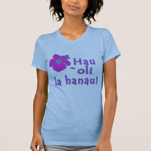 Camiseta Feliz cumpleaños en Hawaiian