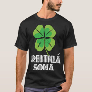 Camiseta Feliz Cumpleaños En La Irlandesa Breithla Sona St 