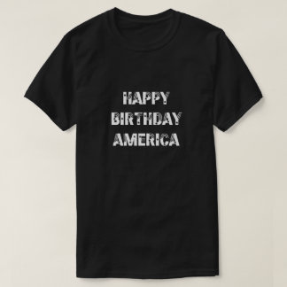 Camiseta Feliz cumpleaños Estados Unidos estrena franjas en