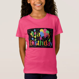 Camiseta Feliz cumpleaños, fiesta de cumpleaños.