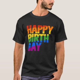 Camiseta Feliz Cumpleaños Gay