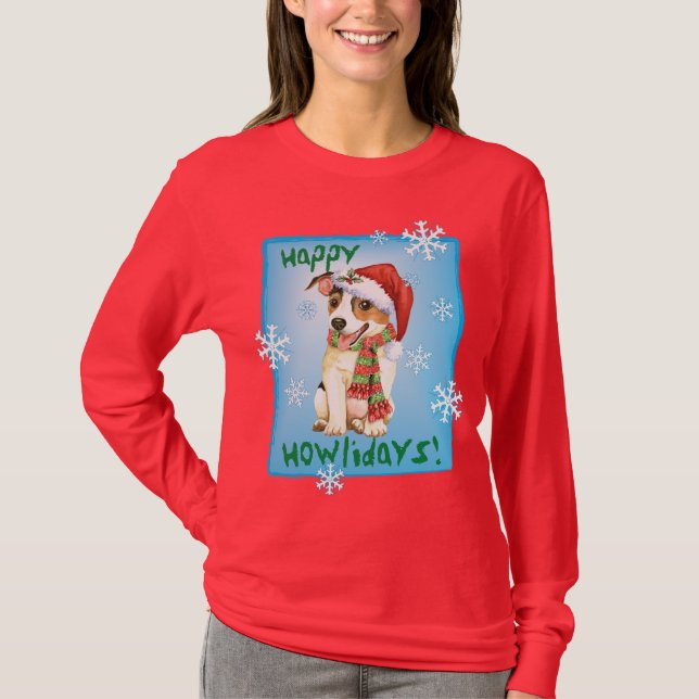 Camiseta Feliz cumpleaños Jack Russell Terrier T-Shirt (Anverso)