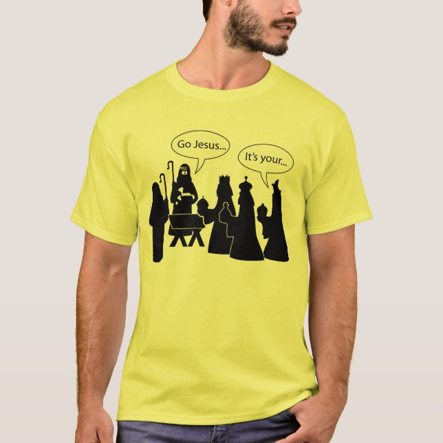 Camiseta Feliz cumpleaños, Jesús (Anverso)