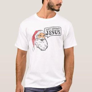 Camiseta Feliz cumpleaños Jesús (camisetas ligero)