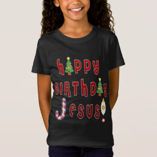 Camiseta Feliz cumpleaños Jesús Cristiano