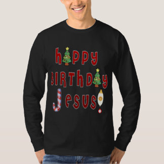 Camiseta Feliz cumpleaños Jesús Cristiano