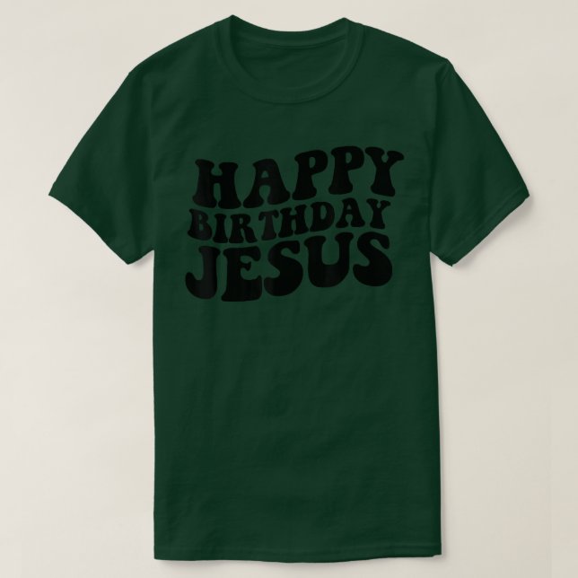 Camiseta Feliz cumpleaños, Jesús, feliz 40 cumpleaños Se (Diseño del anverso)