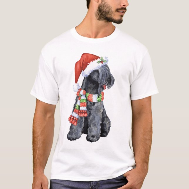 Camiseta Feliz cumpleaños Kerry Blue Terrier (Anverso)