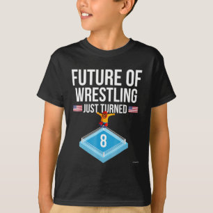 Camiseta Feliz cumpleaños, lucha libre, regalo encantador 