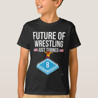Camiseta Feliz cumpleaños lucha libre, regalo encantador de