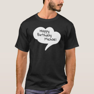 Camiseta Feliz cumpleaños Michael Gifts