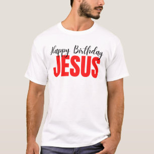 Camiseta Feliz cumpleaños, Navidades de Jesús