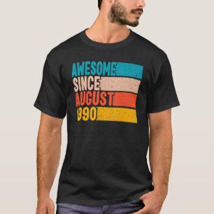 Camiseta Feliz cumpleaños número 32 a 32 años impresionante