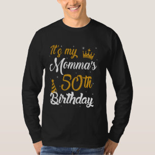Camiseta Feliz Cumpleaños número 50 de mi Mamá 1975 50 Años