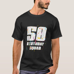 Camiseta Feliz cumpleaños número 50, feliz cumpleaños númer