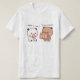 Camiseta Feliz cumpleaños PANDA BEAR bubu y la tendencia de (Diseño del anverso)