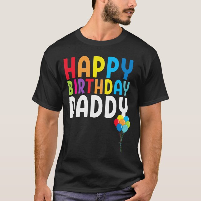 Camiseta Feliz cumpleaños, papá se aburrió del cumpleaños G (Anverso)