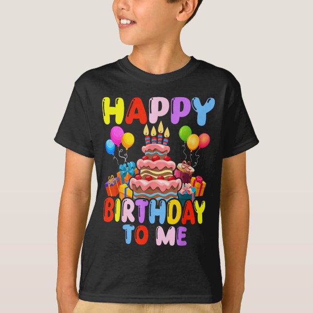 Camiseta Feliz Cumpleaños Para Mi Fiesta de Cumpleaños (Anverso)