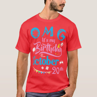 Camiseta Feliz Cumpleaños Para Mí, Mamá Papá Hermana