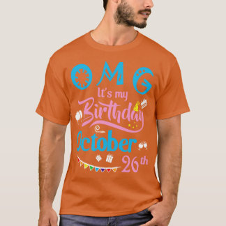 Camiseta Feliz Cumpleaños Para Mí, Mamá Papá Hermana