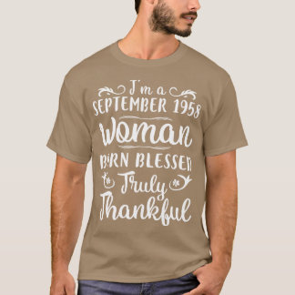 Camiseta Feliz Cumpleaños Para Mí, Soy Una Mujer De Septiem