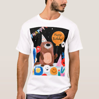 Camiseta Feliz cumpleaños para ti