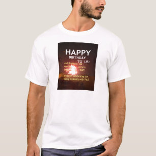 Camiseta Feliz cumpleaños para ti
