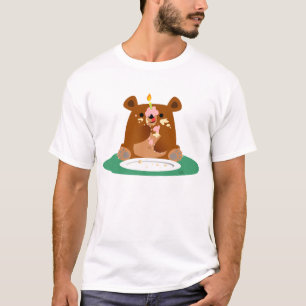 Camiseta ¡Feliz cumpleaños, poco oso!!