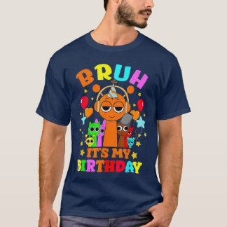 Camiseta Feliz Cumpleaños Sprunky Oren Simon Pinki Raddy Ow