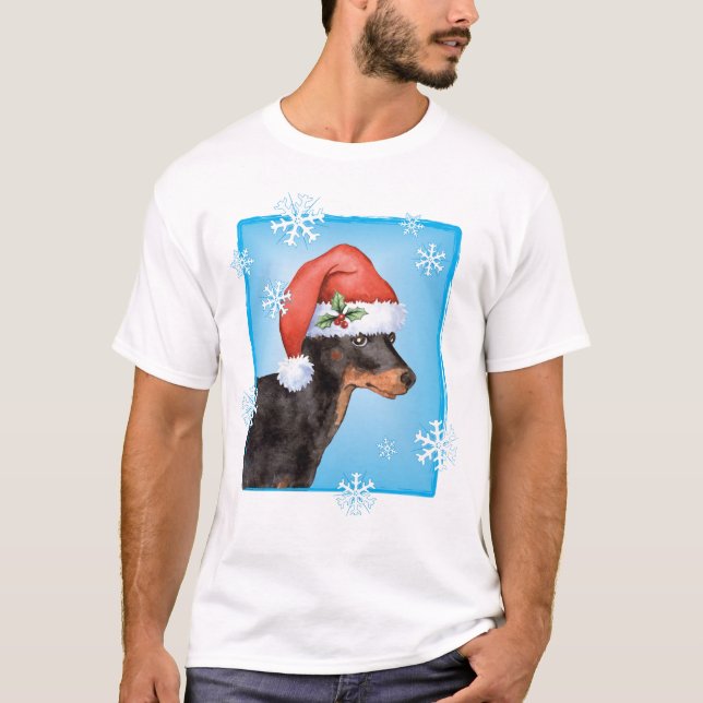 Camiseta Feliz cumpleaños Toy Manchester Terrier (Anverso)
