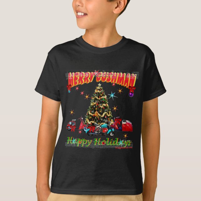 Camiseta Feliz Cushman (Anverso)