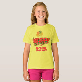 Camiseta feliz de año nuevo 2025