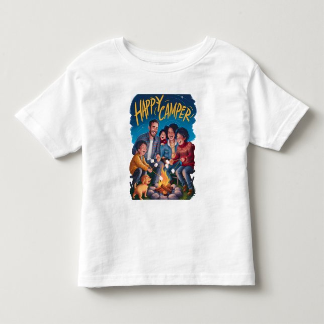 Camiseta feliz de Camper Toddler (3) (Anverso)