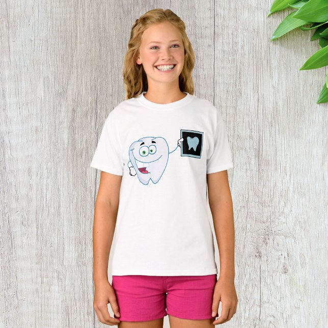Camiseta feliz de Chicas de dientes blancos (Subido por el creador)