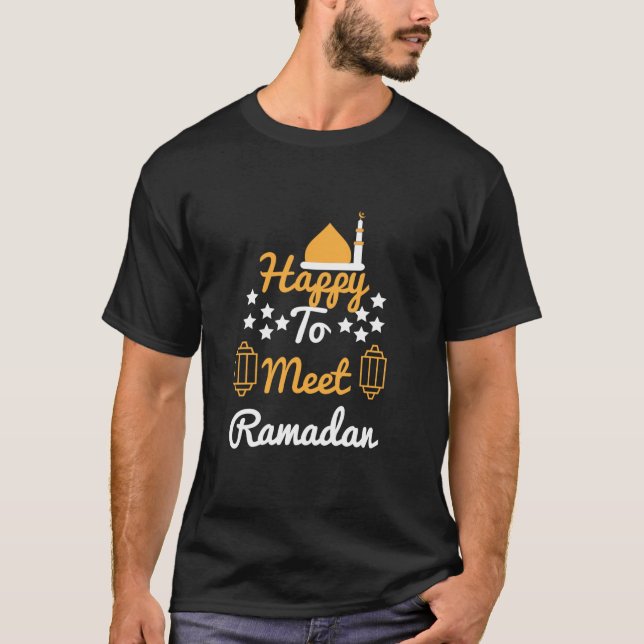 Camiseta Feliz De Conocer El Ramadán (Anverso)