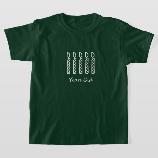Camiseta feliz de cumpleaños (Distribución)