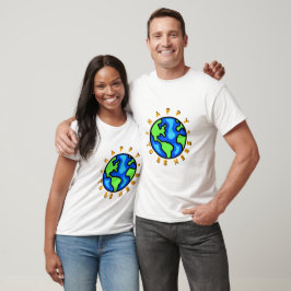 Camiseta Feliz de estar aquí en la tierra